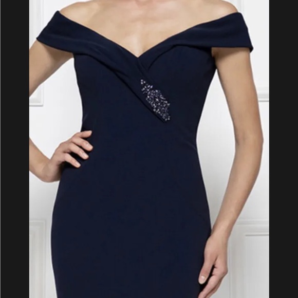 Rina di Montella-Montage, Formal Gown, Mother Of The Bride, NWT, Navy, Sz 14 - Picture 2 of 8